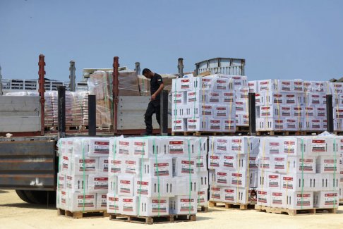 有证据表明以色列正在限制加沙援助