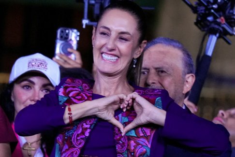 克劳迪娅·辛鲍姆当选墨西哥首位女总统