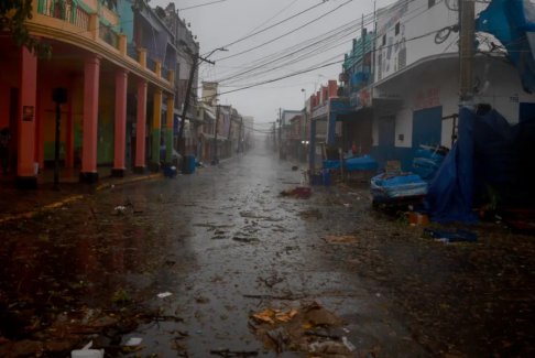 飓风贝丽尔Beryl袭击牙买加南海岸